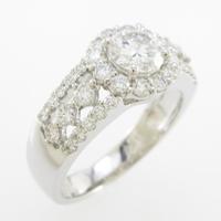 【リメイク】プラチナダイヤモンドリング 0．517ct・D・VS1・VERYGOOD