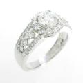 【リメイク】プラチナダイヤモンドリング 0．544ct・D・VVS2・EXCELLENT