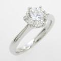 【リメイク】プラチナダイヤモンドリング 1．002ct・D・VS2・GOOD20％引き