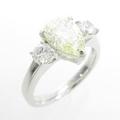 【リメイク】プラチナダイヤモンドリング 1．275ct・FLY・VS2・ペアシェイプ30％引き