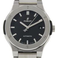 【新品】ウブロ 510．NX．1170．NX クラシックフュージョンチタニウムブレスレット 自動巻