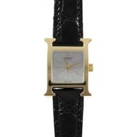 エルメス HH1．185 Hウォッチ YG クォーツ