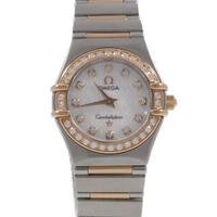 オメガ 1360．75 コンステレーションミニ PGコンビ／D・12P クォーツ