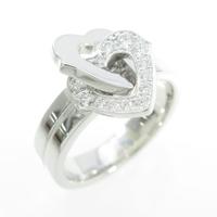 カルティエ 2ハートモチーフ リング