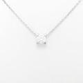 カルティエ Cセッティング ネックレス 0．53ct・F・VVS1・3EXT