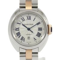 カルティエ W2CL0004 クレ・ドゥ・カルティエ PGコンビ 自動巻