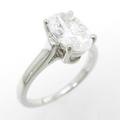 ティファニー オーバル リング 1．34ct・F・VVS2・オーバルカット10％引き