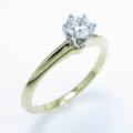 ティファニー クラッシックソリティア リング 0．35ct