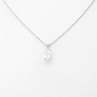 ハリーウィンストン ペアシェイプ ソリティア ネックレス 0．56ct・E・VVS1・ペアシェイプ