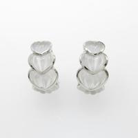 ブシュロン ハート クオーツイヤリング