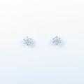 プラチナダイヤモンドピアス 0．244ct・0．246ct・I・VS2?SI1・VERYGOOD