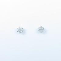 プラチナダイヤモンドピアス 0．244ct・0．246ct・I・VS2?SI1・VERYGOOD
