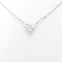 プラチナダイヤモンドネックレス 0．472ct・G・SI1・ハートシェイプ