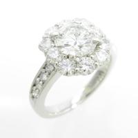 プラチナダイヤモンドリング 1．189ct・I・VS1・GOOD