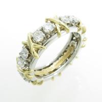 ティファニー 16ストーン シュランバーゼー リング