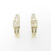 K18YG ダイヤモンドピアス