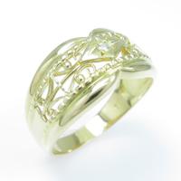 K18YG ダイヤモンドリング