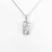 PT フラワー ダイヤモンドネックレス