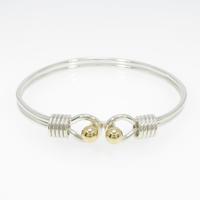 ティファニー ダブルループ バングル