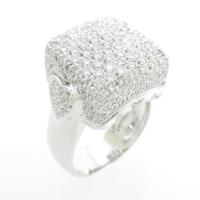 750WG パヴェ ダイヤモンドリング