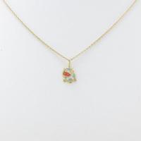 750YG ウシ エナメルネックレス20％引き