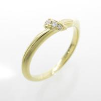 750YG ダイヤモンドリング