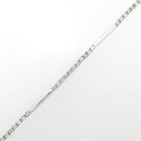 K18WG ダイヤモンドブレスレット