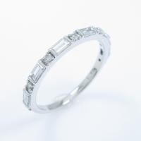 K18WG ダイヤモンドリング