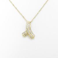 K18YG ダイヤモンドネックレス