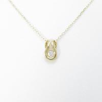 K18YG ダイヤモンドネックレス