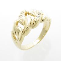 K18YG ダイヤモンドリング