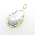 K18YG マベパールペンダント