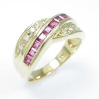 K18YG ルビーリング