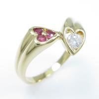 K18YG ルビーリング