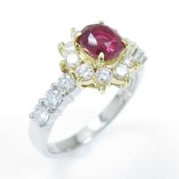 PT／K18YG ルビーリング