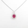 【新品】PT ルビーネックレス