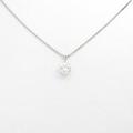 プラチナダイヤモンドネックレス 0．427ct・E・SI2・GOOD