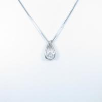 プラチナダイヤモンドネックレス 1．075ct・E・VS1・VG10％引き