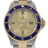 ロレックス 16613SG サブマリーナデイト SSxYG 自動巻