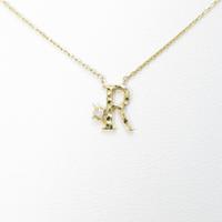 スタージュエリー イニシャルR ダイヤモンドネックレス