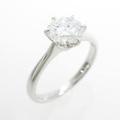 【リメイク】プラチナダイヤモンドリング 1．011ct・D・SI1・VG