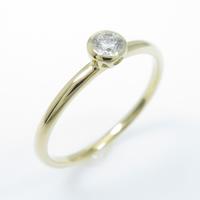 アガット ダイヤモンドリング