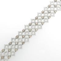 K18WG ダイヤモンドブレスレット5％引き