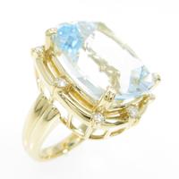 タサキ ブルートパーズリング