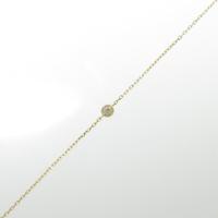 アガット ダイヤモンドブレスレット