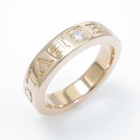 ブルガリ ダブルロゴ リング