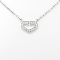 カルティエ Cハート ネックレス