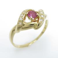 K18YG ルビーリング