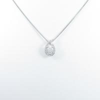 【新品】プラチナダイヤモンドネックレス 0．212ct・E・SI2・GOOD