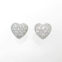 カルティエ パヴェハート ピアス